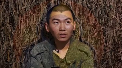 Українські воїни взяли в полон китайця Ван Ву