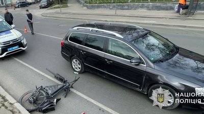 У Львові внаслідок ДТП загинув велосипедист