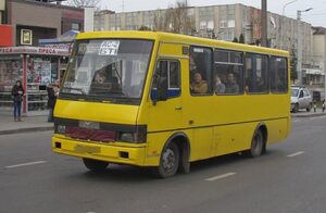 У Львівському районі у ДТП потрапив рейсовий автобус