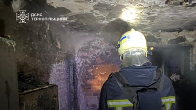 Пожежа у будинку на Тернопільщині забрала життя людини