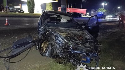 Опубліковано відео моменту смертельної ДТП на Львівщині