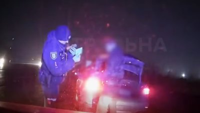 У Львові патрульні оштрафували водія Audi з "чужими" номерами (ВІДЕО)