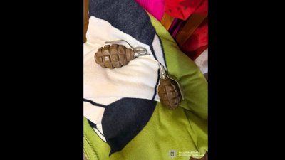 У Львові у чоловіка виявили дві гранати