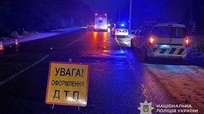 На трасі «Львів-Краковець» автобус на смерть збив пішохода