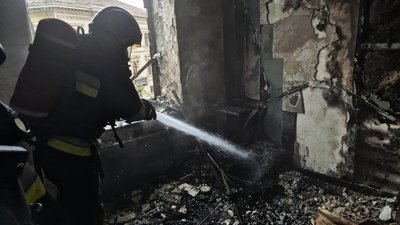 У ДСНС повідомили деталі пожежі у центрі Львова