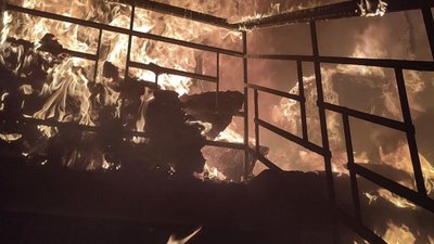 У Львові сталася пожежа у будинку (ФОТО)