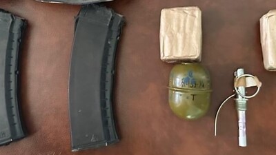 У Львові затримали іноземця у камуфляжі, з боєприпасами та підривачем (ФОТО)