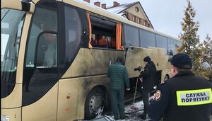 Польський автобус під Львова обстріляли з гранатомета - ЗМІ