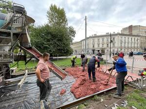 У Львові облаштовують доріжку за 4 млн гривень за унікальною технологією (ФОТО)