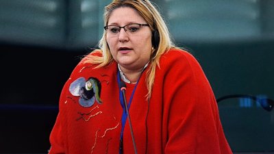 Румунська депутатка пригрозила переламати Зеленському ноги