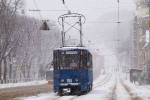 У Львові зупинили рух електротранспорту