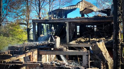 На гірськолижному курорті «Красія» горів готель