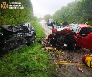 Рятувальники повідомили деталі ДТП на Львівщині (ФОТО)