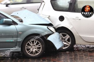 У Львові у ДТП зіткнулися п’ять авто (ФОТО, ВІДЕО)