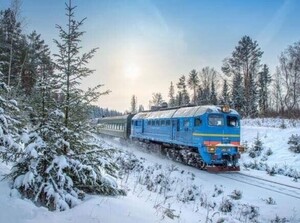 На Закарпатті локомотив зійшов з колії