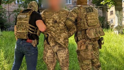 На Волині затримали прикордонника, який співпрацював з росією