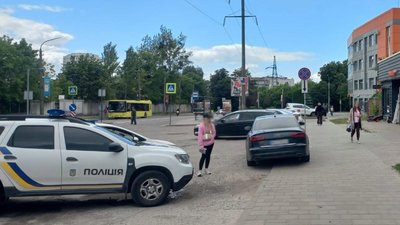 У Львові водій Audi здійснив наїзд на пішохода