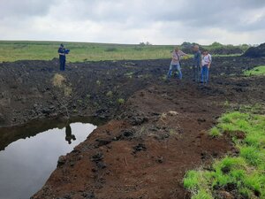 На Львівщині правоохоронці виявили незаконну водойму (ФОТО)