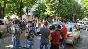 В Івано-Франківську водій автівки збив дитину: момент ДТП (відео 18+, фото)