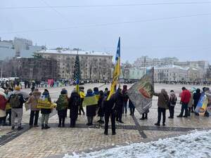 У Києві відбулася акція протесту рідних військовополонених (ФОТО)