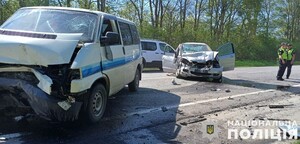 У Львівському районі сталася ДТП з багатьма травмованими (ФОТО)