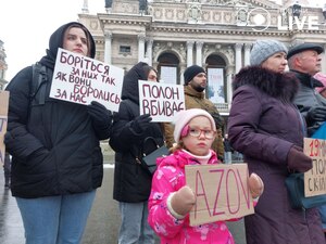  «Не мовчи! Полон вбиває!»: у Львові нагадали про полонених захисників (ФОТО)