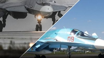 ЗСУ уразили російські літаки Су-57 та Су-34