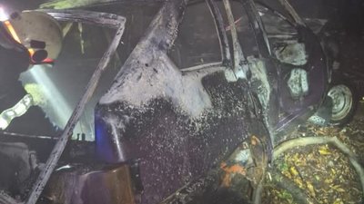 У Трускавці вщент згорів автомобіль