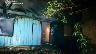 На Львівщині під час пожежі в будинку загинув чоловік