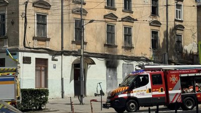 У центрі Львова горіла електрощитова