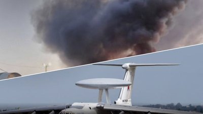 ЗСУ уразили російський літак А-50