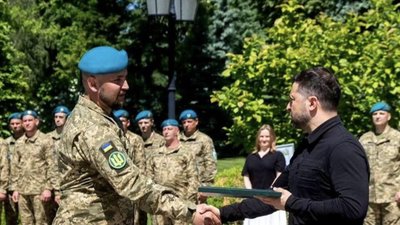 Воїна зі Львівщини нагороджено відзнакою «Хрест бойових заслуг»