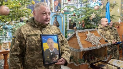 У день Різдва Львівщина попрощалася з Героєм Іваном Швалючинським