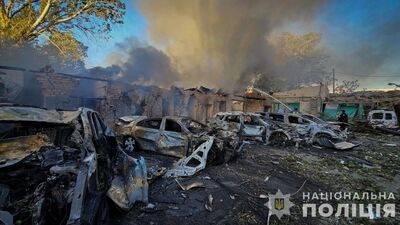 Росія масовано атакувала Запоріжжя: кадри наслідків (ФОТО)