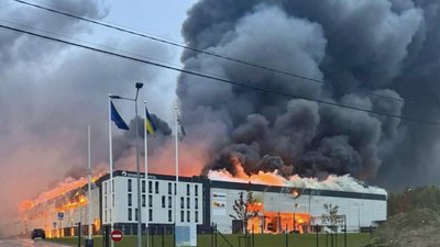 У Львові горить індустріальний парк