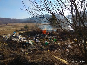 На Львівщині шаленіють палії: ще один підпал сухостою (фото, відео)