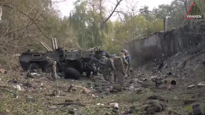 ЗСУ показали точні удари по колоні окупантів (ВІДЕО)