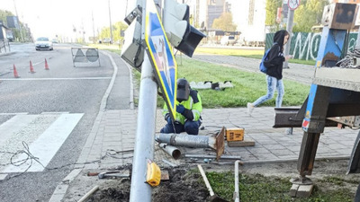  У Львові повідомили, скільки світлофорів «завалили» в місті водії за минулий рік (ФОТО, ВІДЕО)