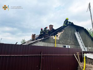 У Львівській області горів житловий будинок