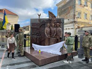 На Львівщині відкрили пам’ятник Небесній Сотні та Героям АТО/ООС