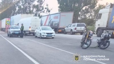 У Львівській області в ДТП зіткнулися два мотоциклісти