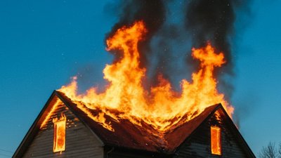 На Рівненщині чоловіку повідомлено про підозру в умисному підпалі будинку