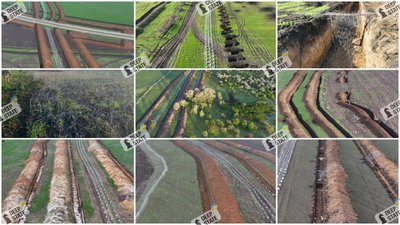 У мережі показали як виглядають фортифікаційні споруди на Дніпропетровщині (ФОТО/ВІДЕО)
