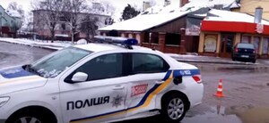 У Бродах трапилася ДТП з участю поліцейського автомобіля (ВІДЕО)