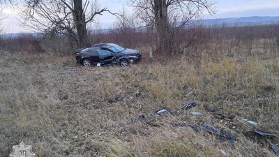 Автомобіль кілька разів перевернувся: водійка дивом вціліла внаслідок ДТП на Львівщині (ФОТО)