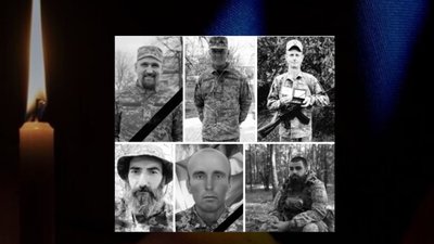 Жителі Львівщини сьогодні прощаються із шістьма загиблими на війні земляками