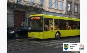 Львовом почали курсувати нові автобуси МАЗ