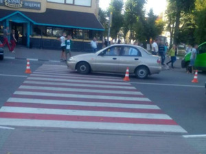 У Стрию водій автомобіля скоїв наїзд на пішохода