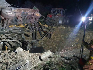 З‘явилося відео на місці вибуху ракети в Польщі (ФОТО/ВІДЕО)