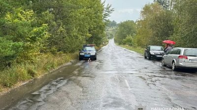 Поліція знайшла водія, який на смерть збив пішохода біля Бібрки